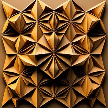 3D model st geometric pattern (STL)